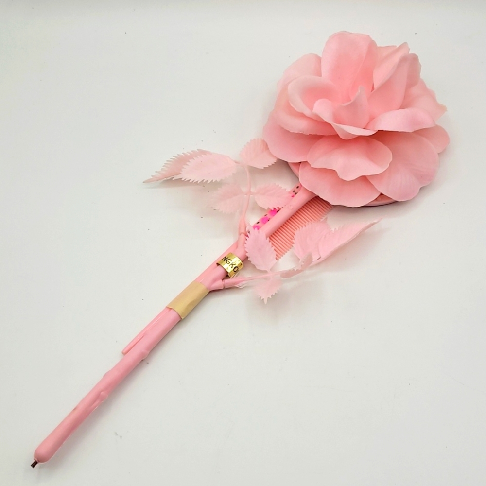 Pretty in Pink Vintage mirror Boudoir set